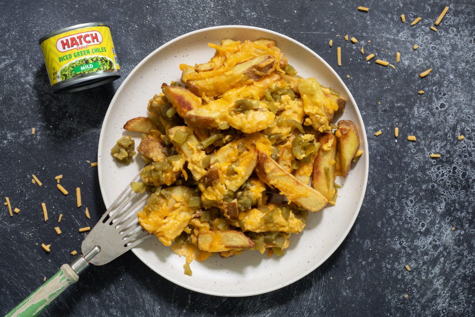 Featured image for post: Easy Hatch Chile Cheese Fries